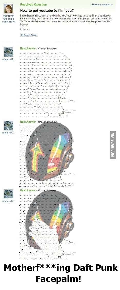 ASCII Daft Punk