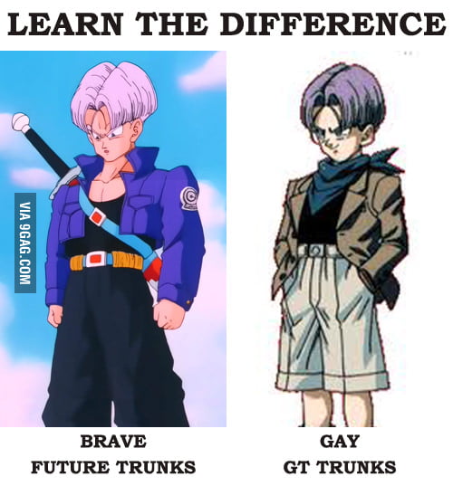 Future Trunks VS GT Trunks 9GAG