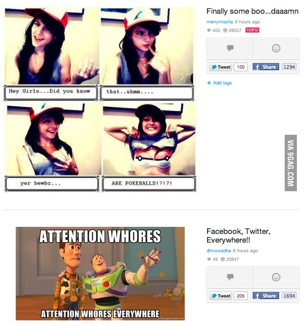 Just The Hot Page GAG