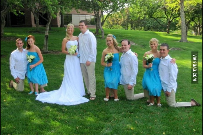 My brother asked me if I was in a wedding with midgets