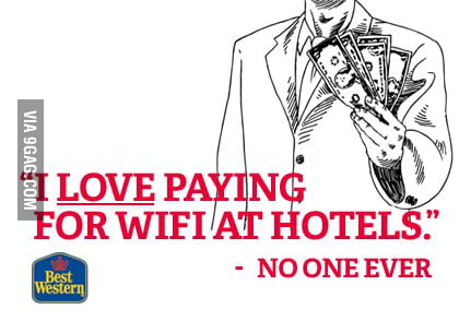 Nice ad, Best Western.