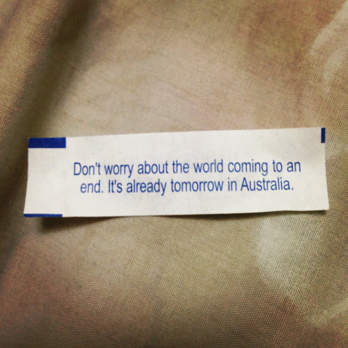 Best Fortune Cookie Ever.