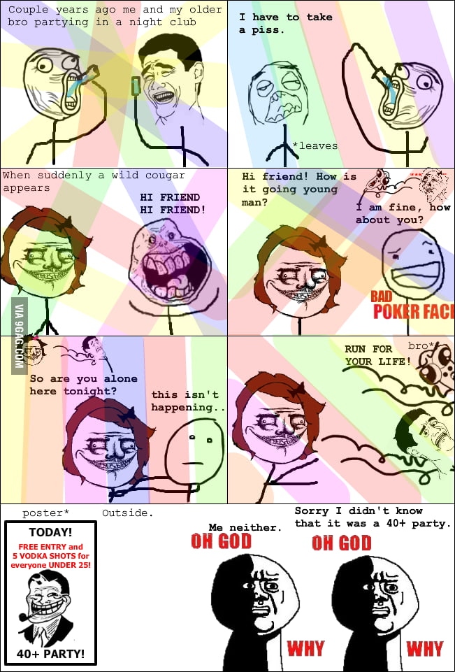 You should read everything on a poster.