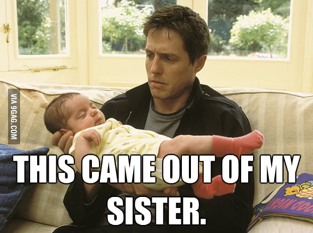 How I feel holding my newborn nephew.
