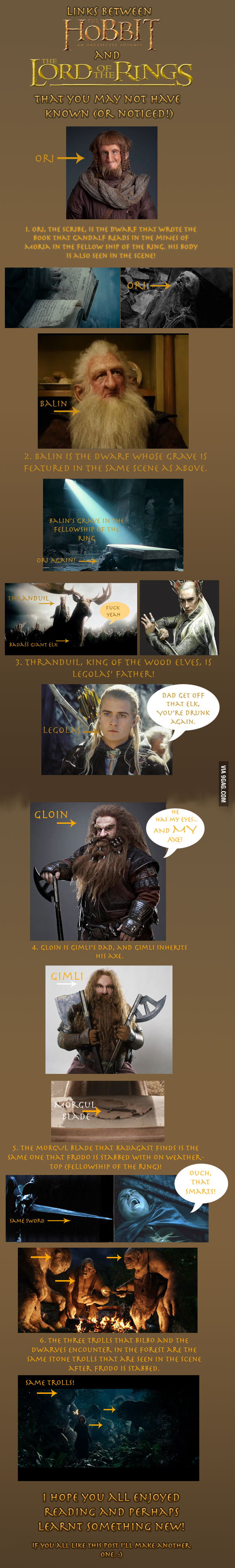 For all the LOTR and Hobbit fans! WARNING, SPOILERS!