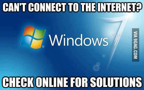 Oh Windows 7...