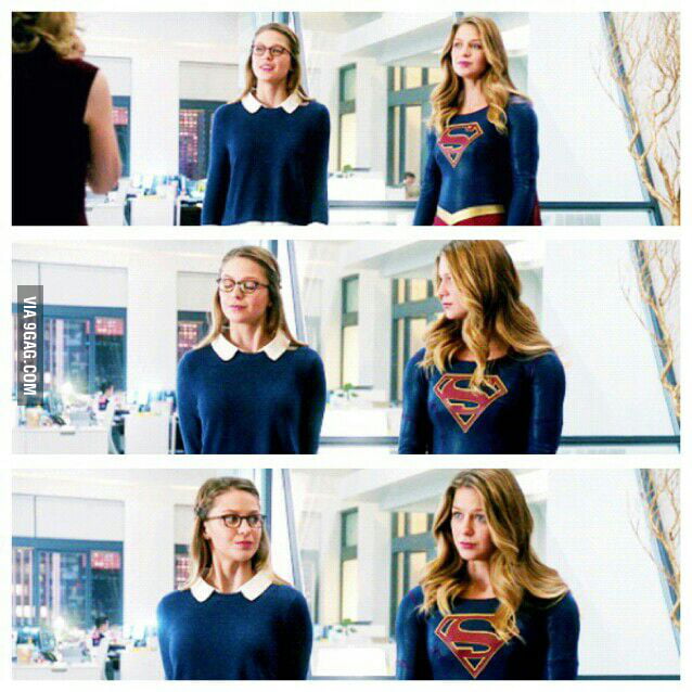 Kara Danvers And Super Girl In The Same Room Kara Danvers And Super Girl In The Same Room