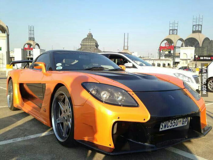 The fast and furious rx7 in a car show, Durban, South Africa 9GAG