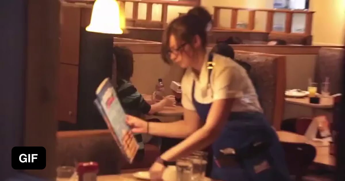 Hardcore waitress scene