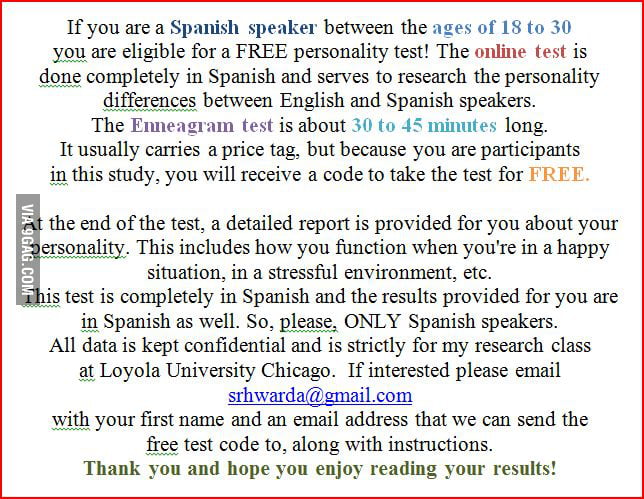 Personality test in selection process picture