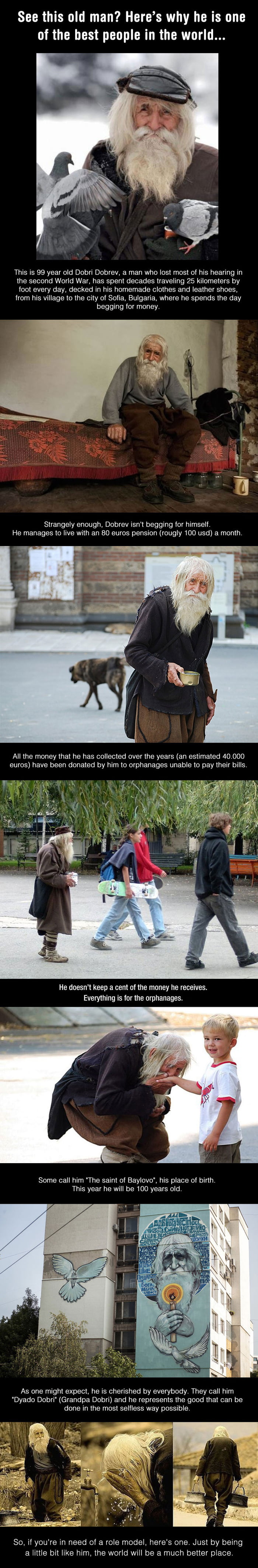 How to be a hero.