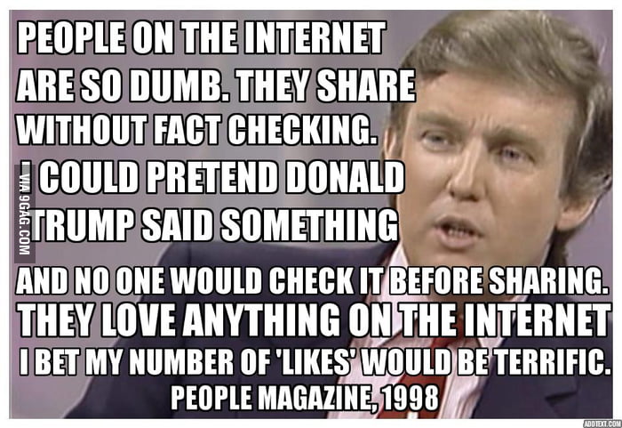 People Magazine 1998 Trump Quote image