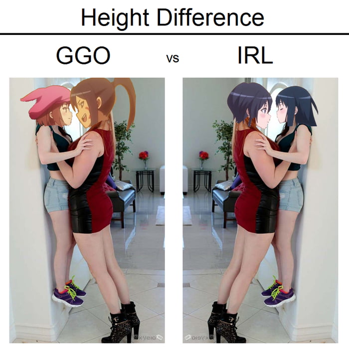 Height difference lesbians fan image