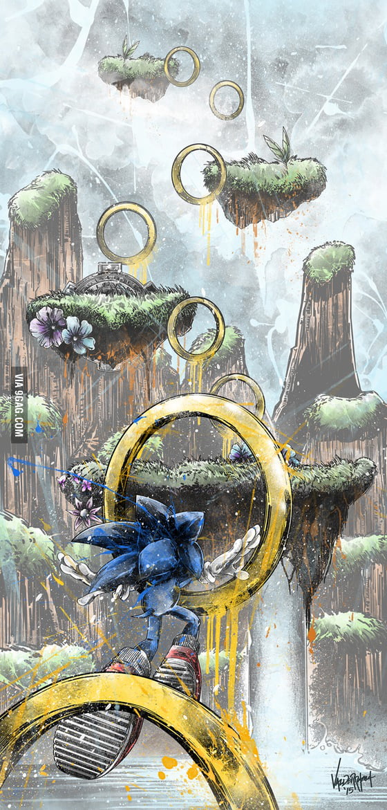 Sonic's Obstacle Course 9GAG