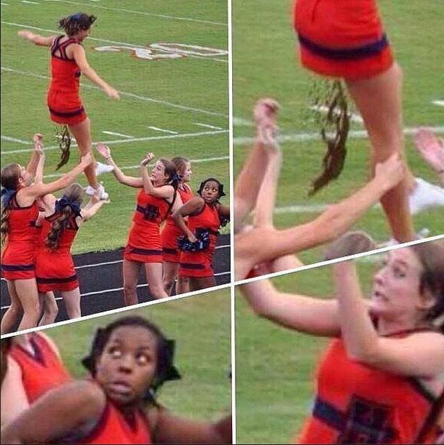 Cheerleaders gone bad