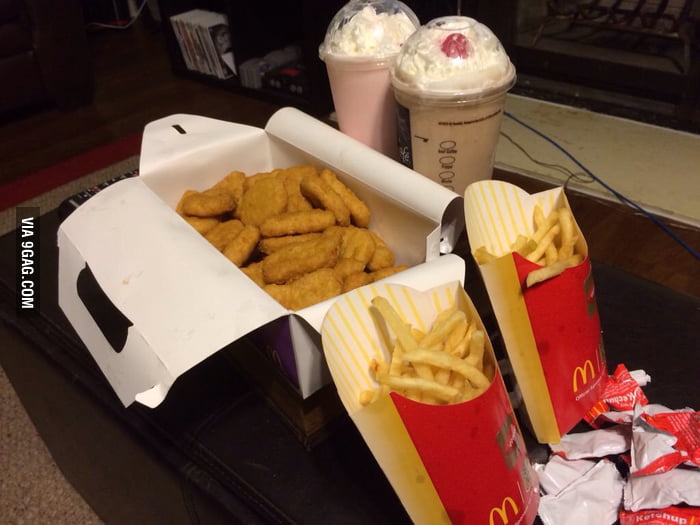 So, I just found out that American McDonalds has 50 piece chicken