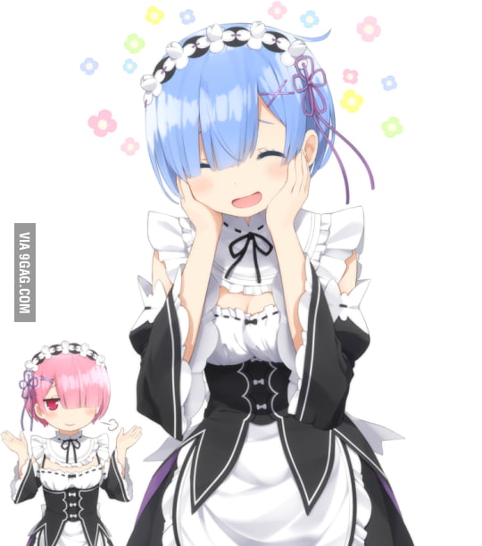 A happy Rem ReZero kara Hajimeru Isekai Seikatsu 9GAG