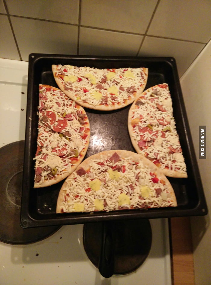 Slikovni rezultat za bake two pizzas at once