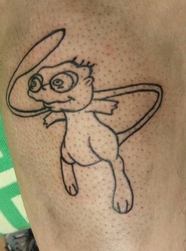 Cock hero tattoo