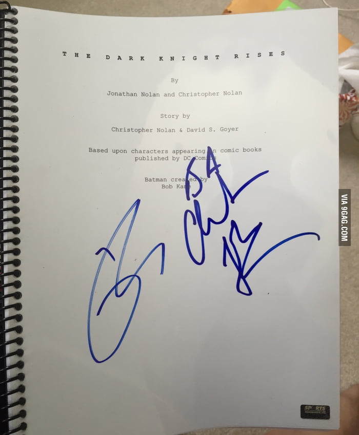 My 23rd Birthday Gift Is The Original Script Of The Dark Knight Rises | my 23rd birthday gift is the original script of the dark My 23rd Birthday Gift Is The Original Script Of The Dark Knight Rises | my 23rd birthday gift is the original script of the dark
