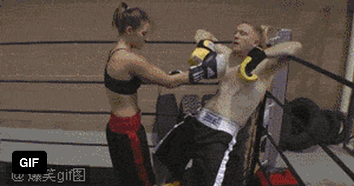 Boxing femdom