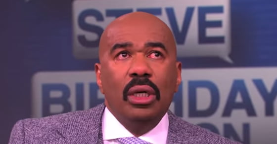 Steve Harvey Gets A Surprise 9gag