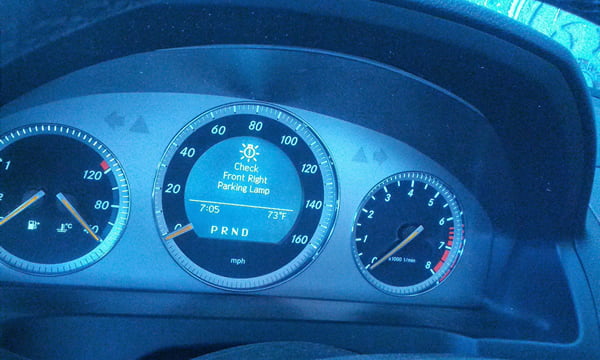 Check Front Right Parking Lamp - 9GAG