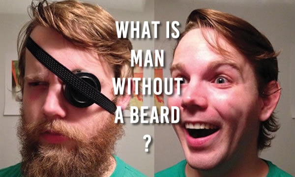 What is man without a beard - 9GAG.