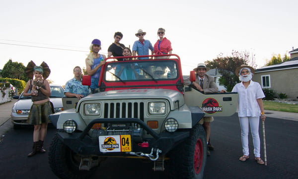 Awesome Jurassic Park Themed Party Gag