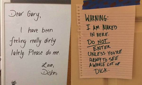 22 Hilarious Notes Left By Roommates - 9GAG