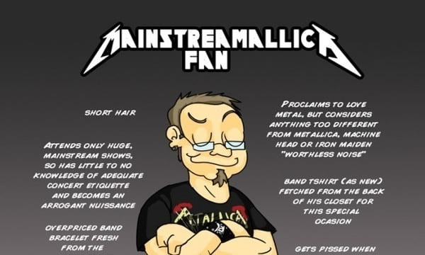 Guide To Different Metalhead Stereotypes 9gag