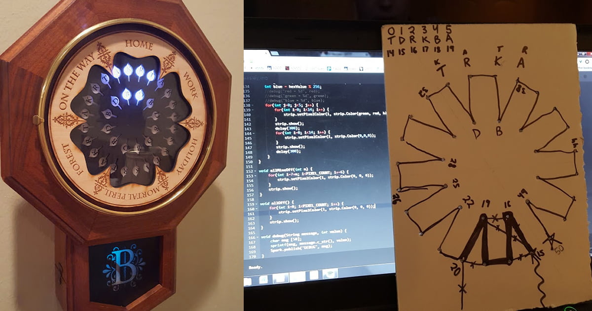 Harry Potterinspired Family Clock 9GAG