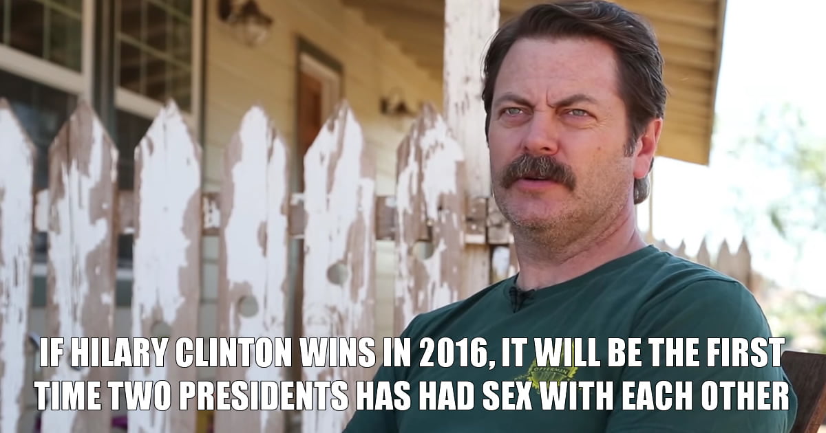 Shower thoughts from Ron Swanson 9GAG