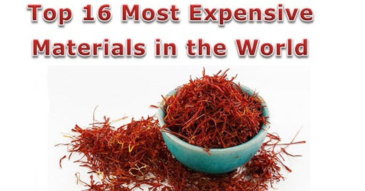 The most expensive materials on earth 9gag