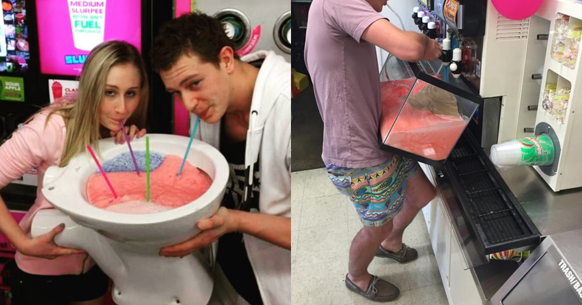 36 Slurpee Drinkers Who Won 7Eleven “Bring Your Own Cup Day” (Part 1