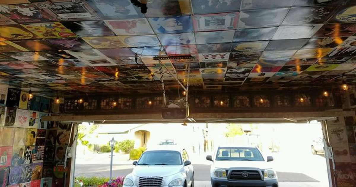 Album covers garage... - 9GAG