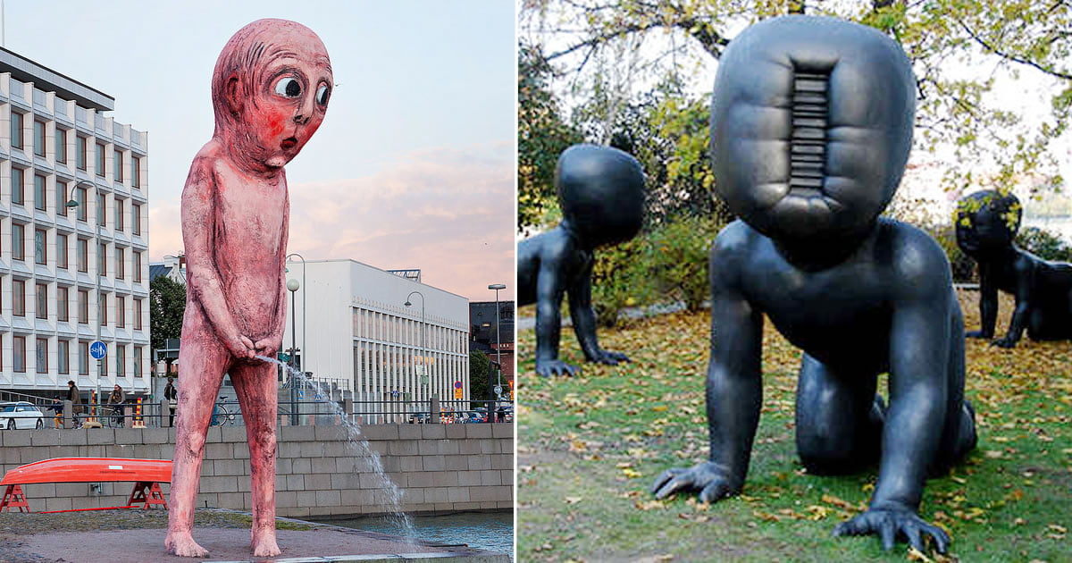 15 Unintentionally Horrifying Monuments In The World - 9GAG