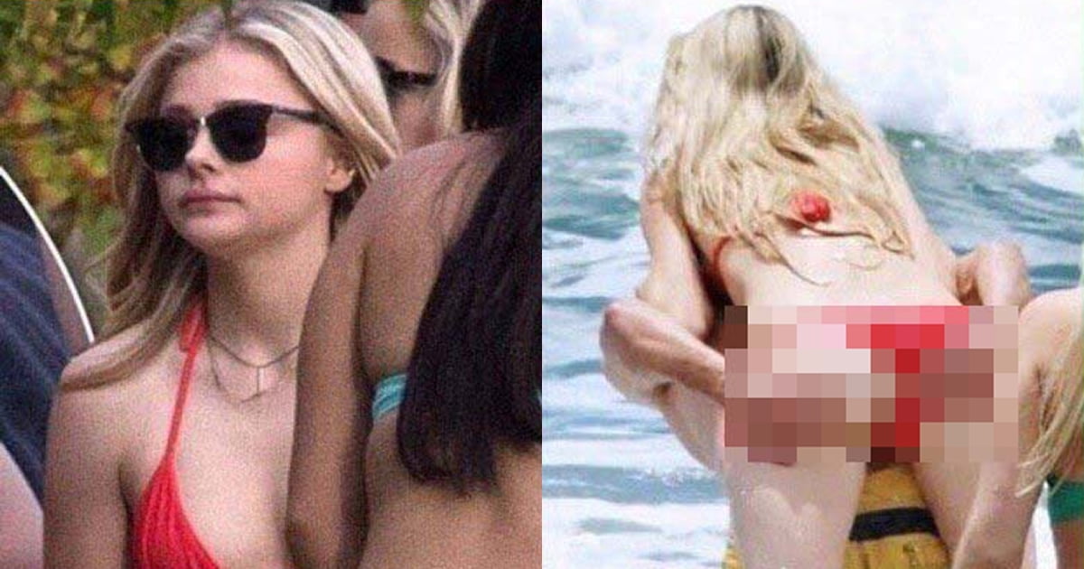 Khloe Kardashian thinks she's leaking a nude photo of Chloë Grace.