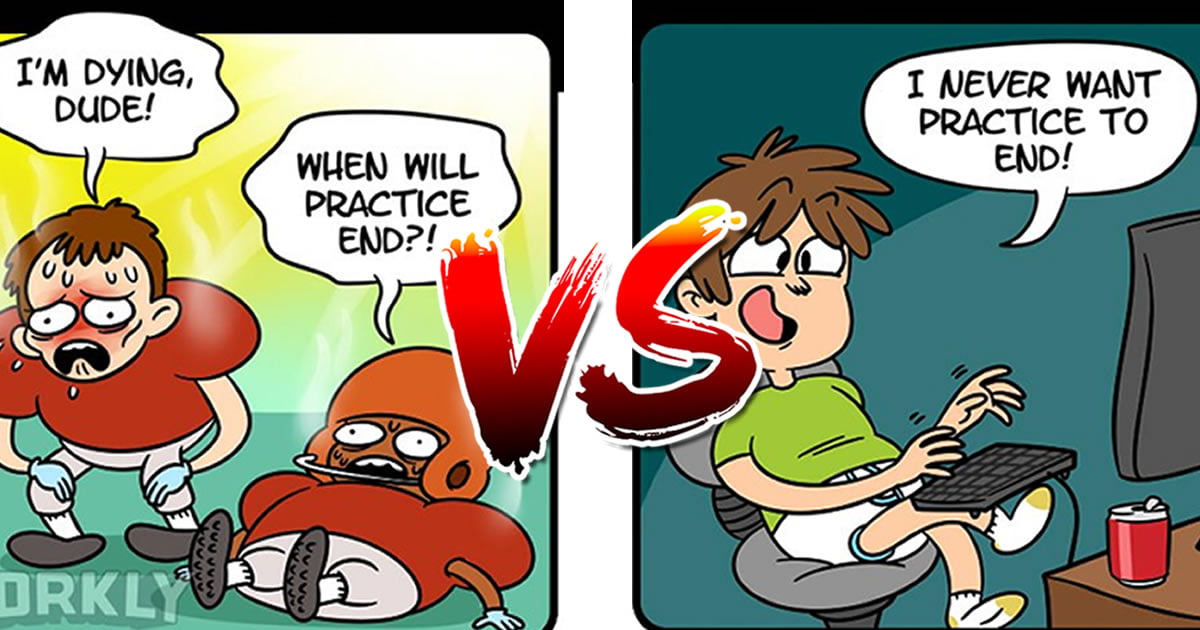 5 Reasons Why Esports Are Totally Better Than Real Sports. 9GAG