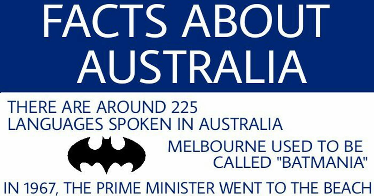 Facts about Australia - 9GAG