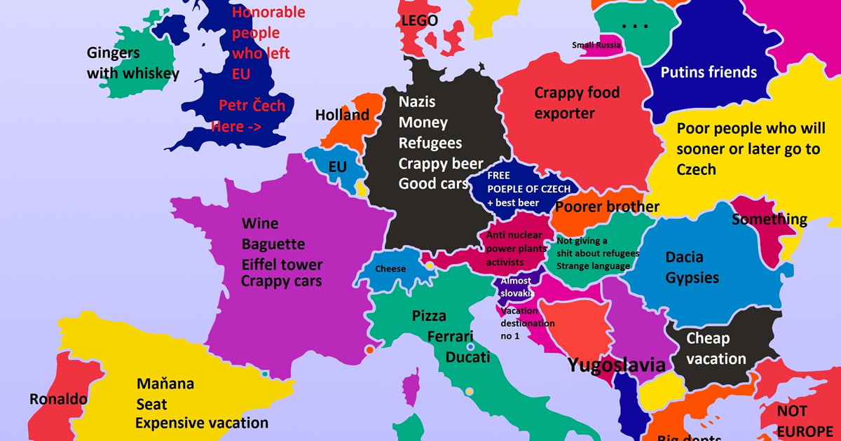 How Czechs see Europe - 9GAG