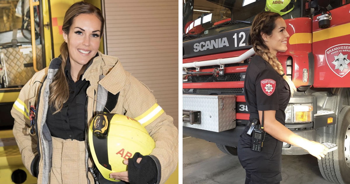 The hottest firefighter in Norway - 9GAG