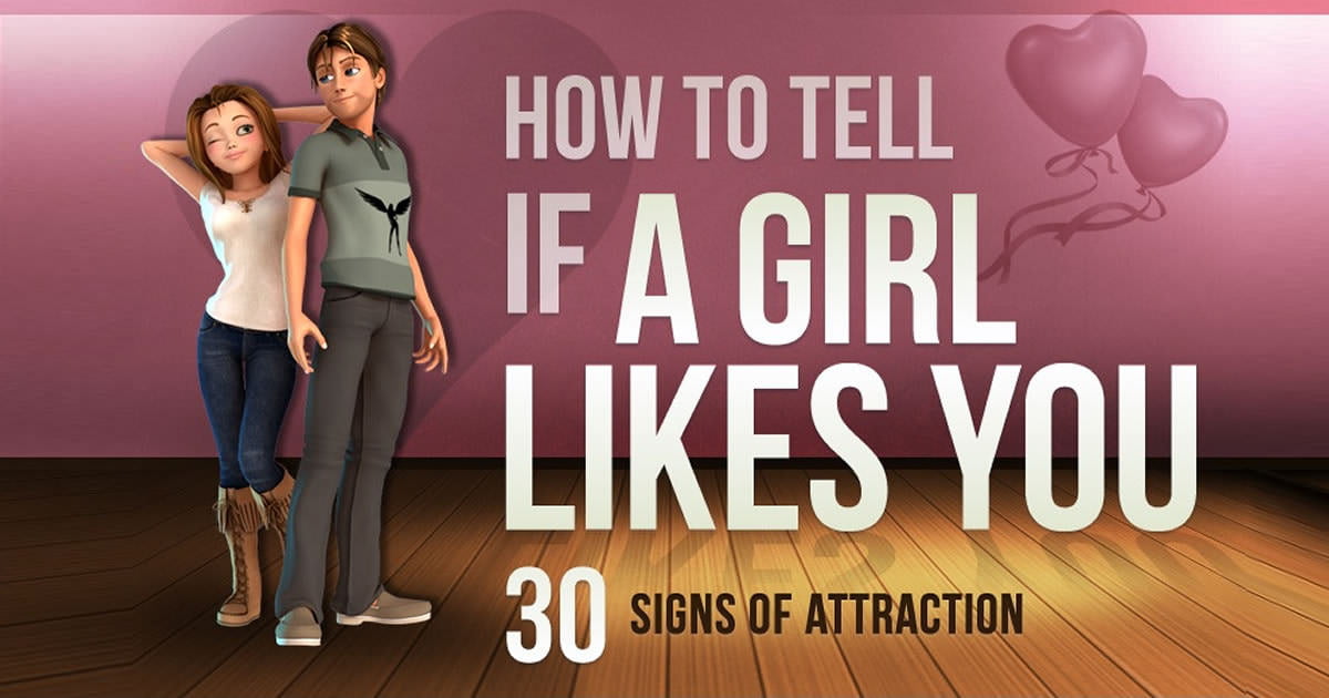 30 signs to know if a girl likes you - 9GAG.