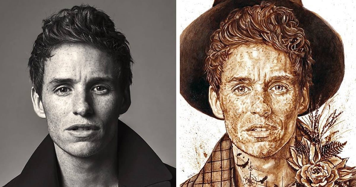 Artist Paints Stunning, Detailed Portraits Of Celebrities And ...