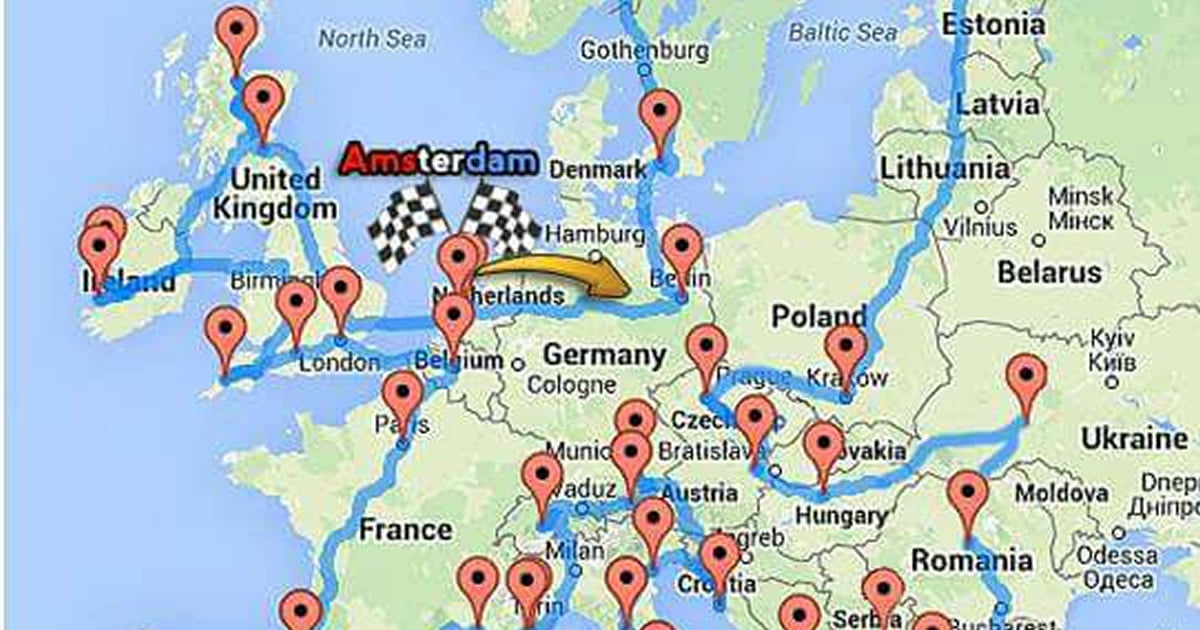 Any road trippers on 9gag? This is my trip this summer with my VW ...