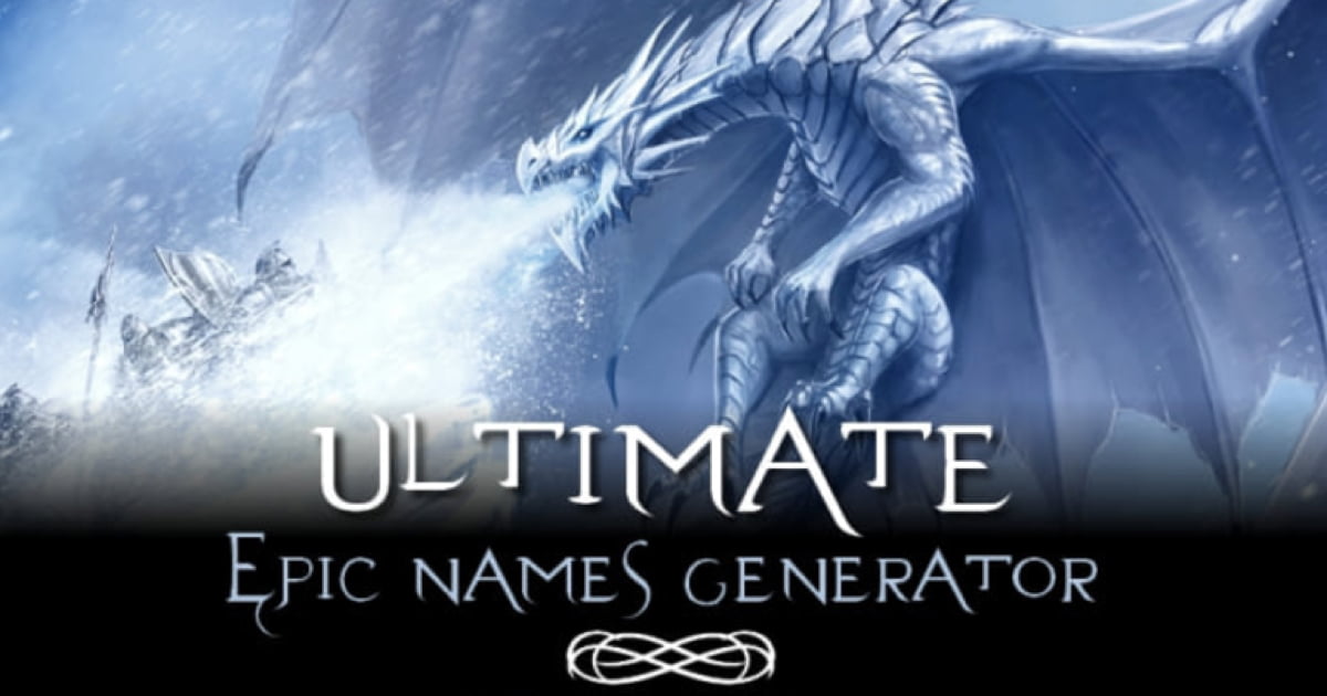 The Ultimate Epic Name Generator 9GAG