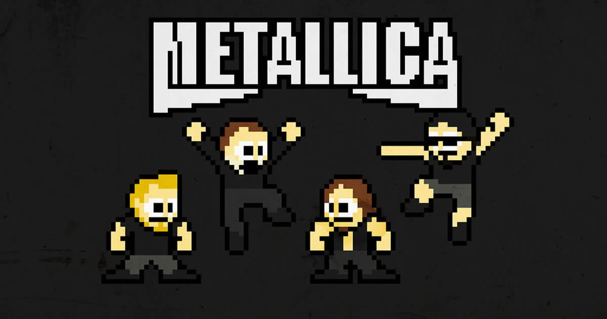 Master of Puppets 8-Bit - 9GAG