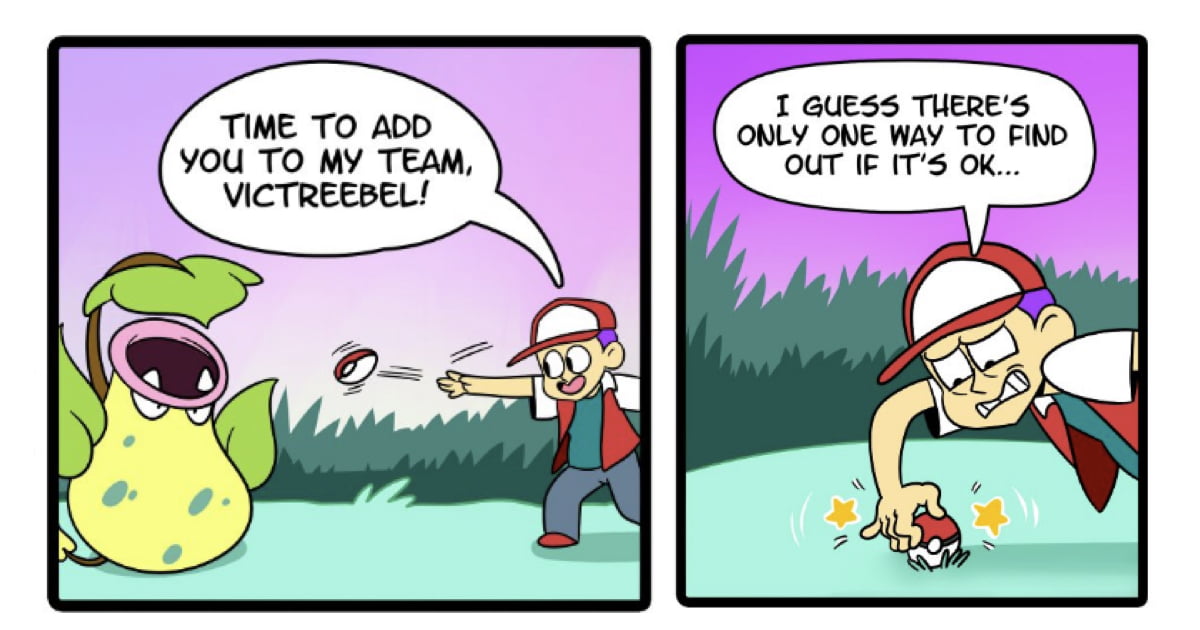 Why aim matters when throwing a Pokeball. 9GAG