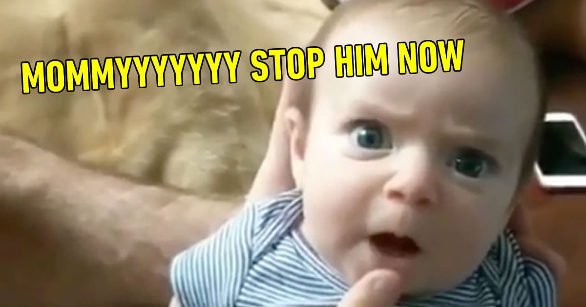 This baby is so angry. - 9GAG