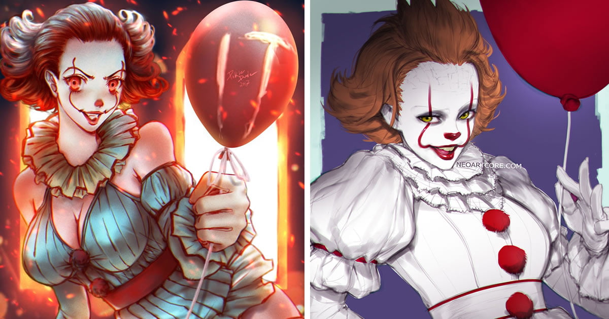 Here Are The Weirdest Yet Best Pennywise Fan Art On The Internet - Awesome.